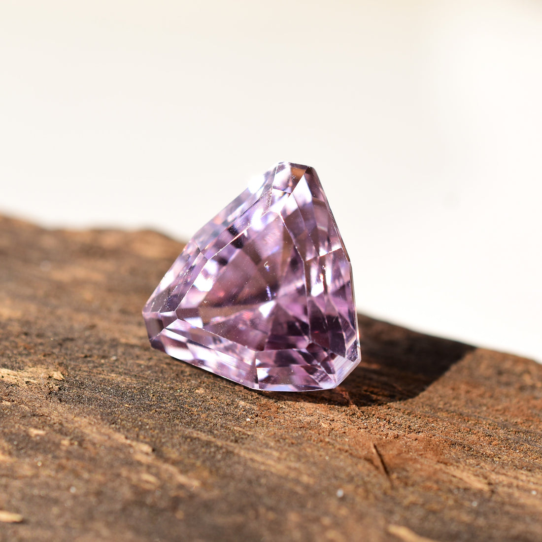 12.60 Ct. Eye Clean Kunzite Faceted Gem