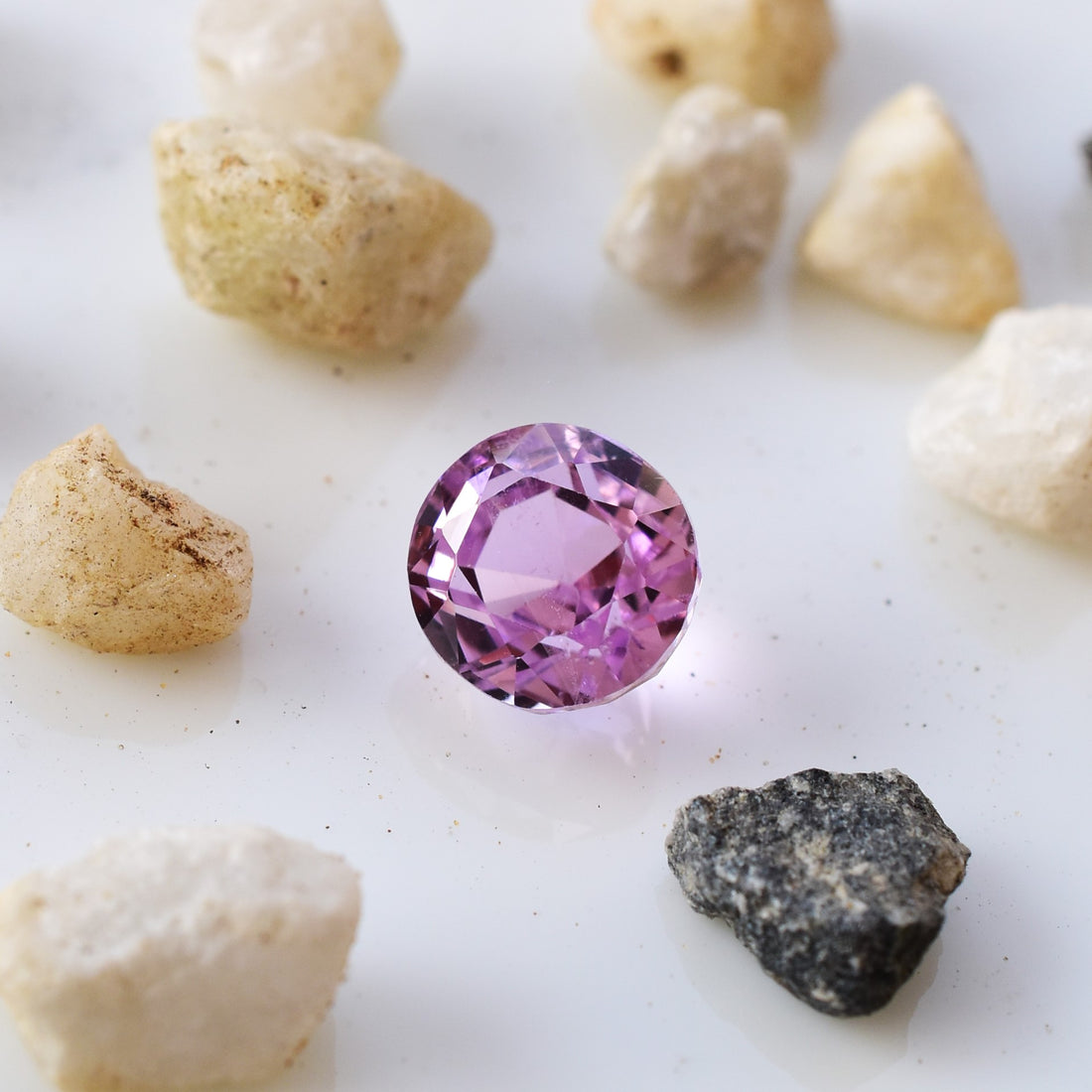 5.65 Ct AA Quality Kunzite Gem Round Facet